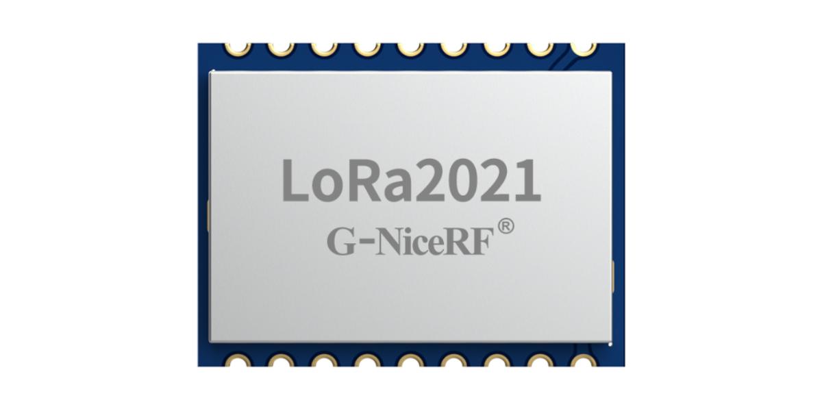 LoRa2021 無(wú)線通信模塊正視圖