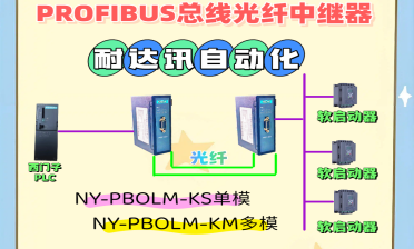 耐達(dá)訊自動(dòng)化Profibus總線光纖中繼器在軟啟動(dòng)器連接中的應(yīng)用解析