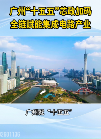 廣州“十五五”芯政加碼！全鏈賦能集成電路產(chǎn)業(yè)！#半導(dǎo)體#集成電路#儲存芯片
 