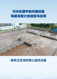 污水處理中的關(guān)鍵設(shè)備，電磁流量計的選型與應(yīng)用#農(nóng)業(yè)物聯(lián)網(wǎng) #?？粕?#plc教學 #警車燈電路 #溶氧儀校準 