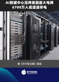 AI數(shù)據(jù)中心壓垮美國最大電網(wǎng)，6700萬人或遭遇停電
