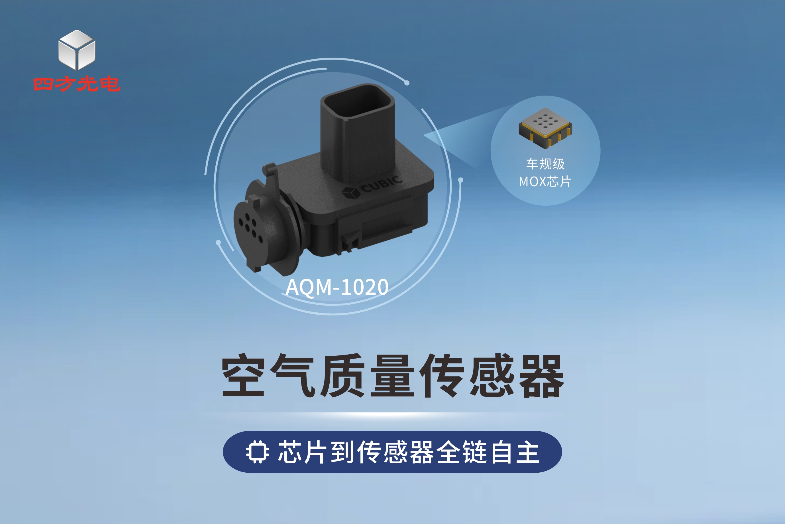 四方光電空氣質(zhì)量傳感器：從MEMS芯片到傳感器模組全鏈路自主，國產(chǎn)車規(guī)級(jí)AQS護(hù)航座艙空氣品質(zhì)#傳感器 