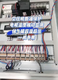 一機(jī)實(shí)現(xiàn)空壓機(jī)斷油保護(hù)裝置儲(chǔ)氣罐超溫超壓保護(hù)裝置電機(jī)溫度振動(dòng)監(jiān)測(cè)裝置
#plc教學(xué) 