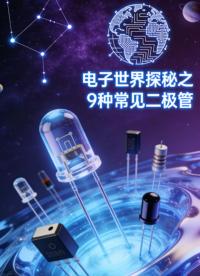 分享常見二極管
 #電工知識 #電子元器件 #二極管
 #電工
 
