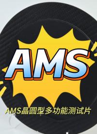 瑞樂半導(dǎo)體——AMS 晶圓型多功能測試片尤其適合天車、自動化機(jī)械手等動態(tài)場景監(jiān)測#晶圓檢測 #晶圓制造 