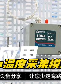 零下200℃到500℃都能测？这5个LORA应用场景颠覆认知！ #plc #物联网 