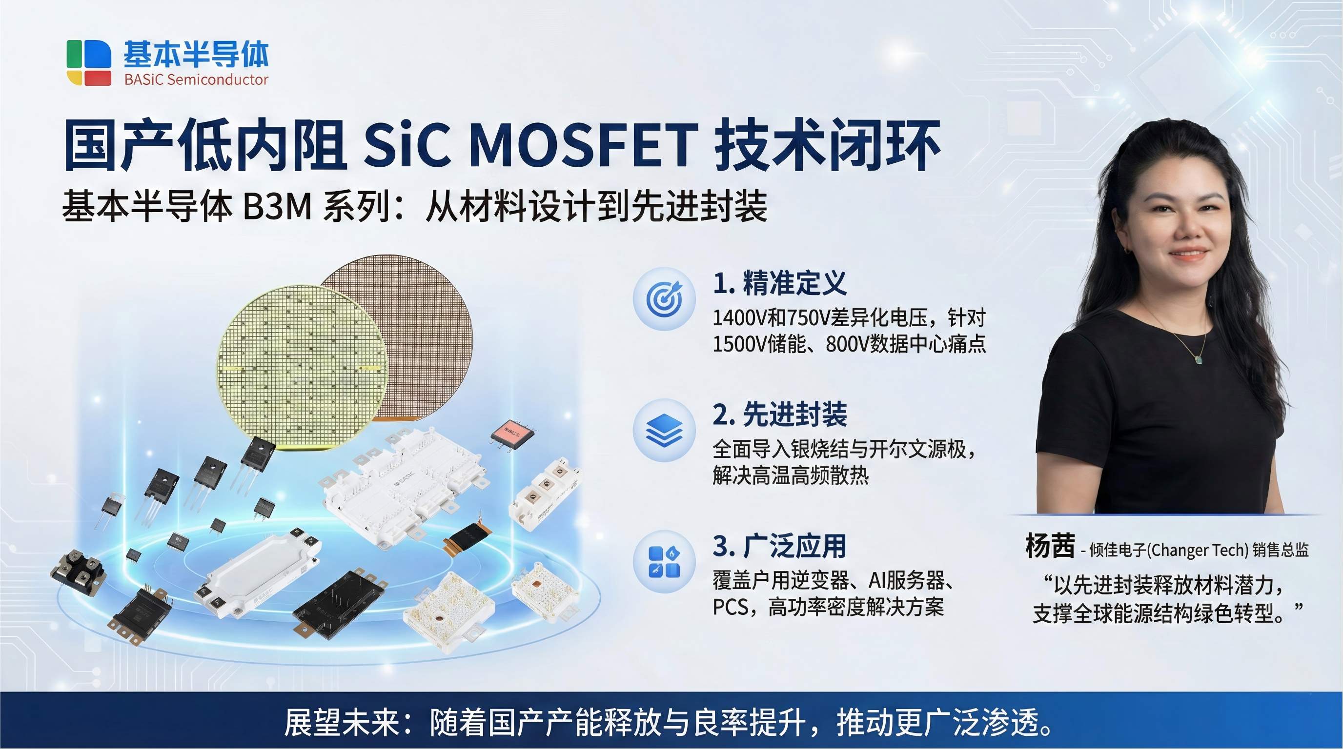 國產(chǎn)低內(nèi)阻SiC<b class='flag-5'>碳化硅</b><b class='flag-5'>MOSFET</b>單管的<b class='flag-5'>產(chǎn)品</b>矩陣特點(diǎn)與應(yīng)用范疇<b class='flag-5'>研究報(bào)告</b>