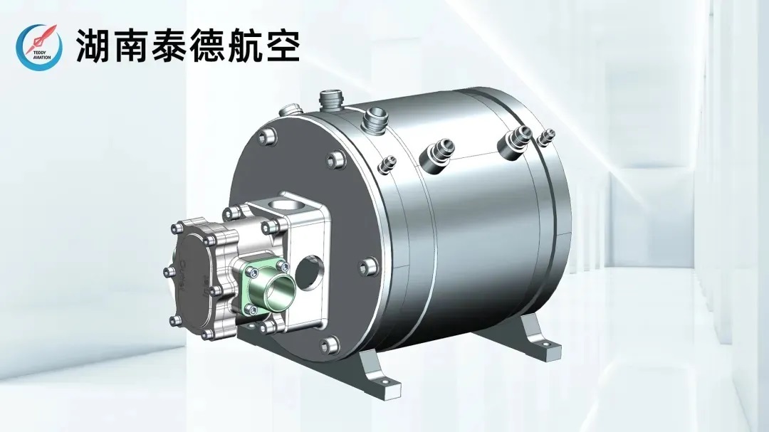 高速電機(jī)+燃油泵一體化集成方案