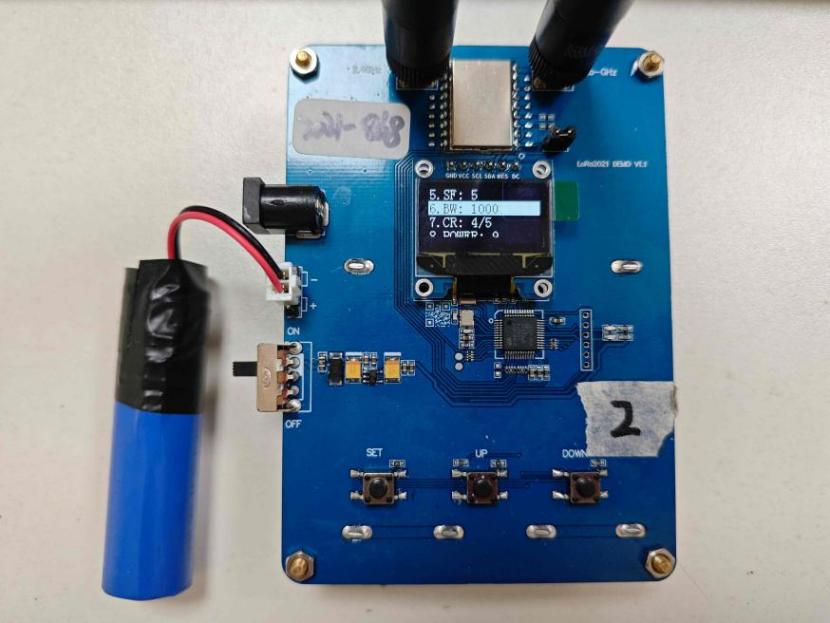 演示板：LoRa2021 DEMO V1.0