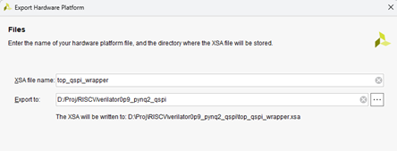 Vivado+Vitis将程序固化的Flash的操作流程