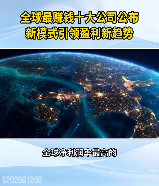 全球最賺錢十大公司公布！英偉達(dá)第三，微軟墊底前十，新模式引領(lǐng)盈利新趨勢#企業(yè)#利潤#英偉達(dá)#國際企業(yè)
 