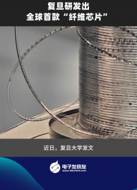 復旦研發(fā)出全球首款“纖維芯片”