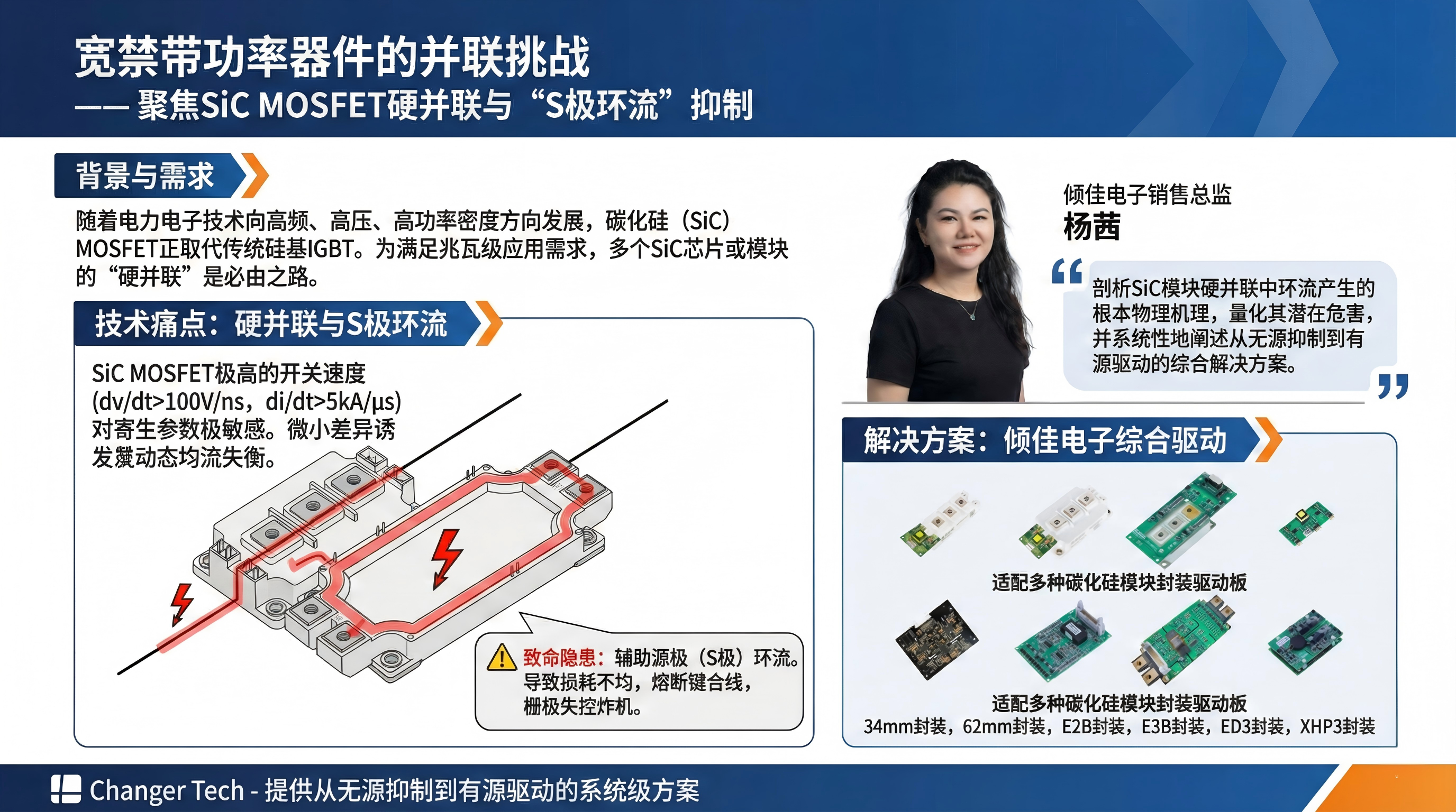 <b class='flag-5'>碳化硅</b>（<b class='flag-5'>SiC</b>）<b class='flag-5'>MOSFET</b>模塊硬并聯(lián)中環(huán)流產(chǎn)生的根本機(jī)理及綜合抑制<b class='flag-5'>策略</b>