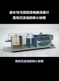 進水與污泥回流電磁流量計-高效沉淀池的核心秘密#農業物聯網 #專科生 #plc教學 #警車燈電路 #手套箱 