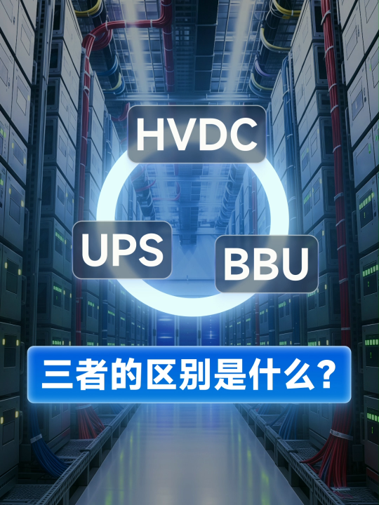 不到1分鐘，帶你了解HVDC、UPS、BBU三者之間的區(qū)別# #芯片 #電子元器件 #人工智能 