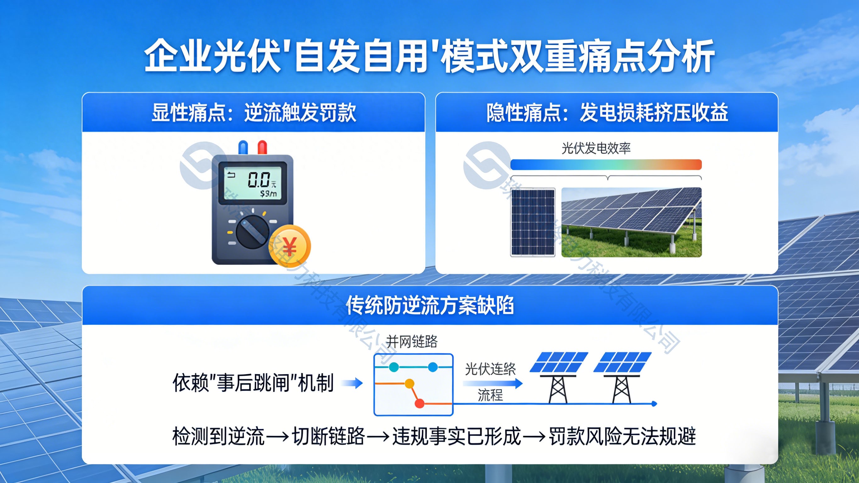 告別逆流罰款！西格電力防逆流方案，讓光伏并網(wǎng)零風(fēng)險(xiǎn)、收益<b class='flag-5'>最大化</b>
