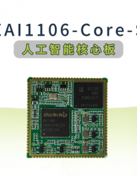 瑞芯微RV1106G3核心板：智算低耗，全域賦能#人工智能 #物聯(lián)網(wǎng) #工作原理大揭秘 