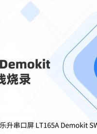 樂升 串口屏燒錄教程 - LT165A Demokit SWD在線燒錄
#集成電路 #串口工具開發(fā) #芯片 
