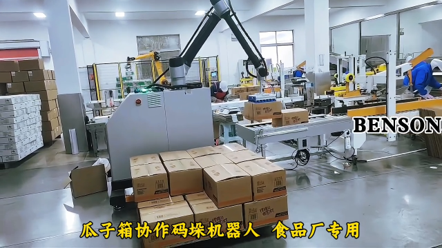 山東本森智能裝備 瓜子箱協作碼垛機器人 食品廠專用#協作碼垛機器人
 