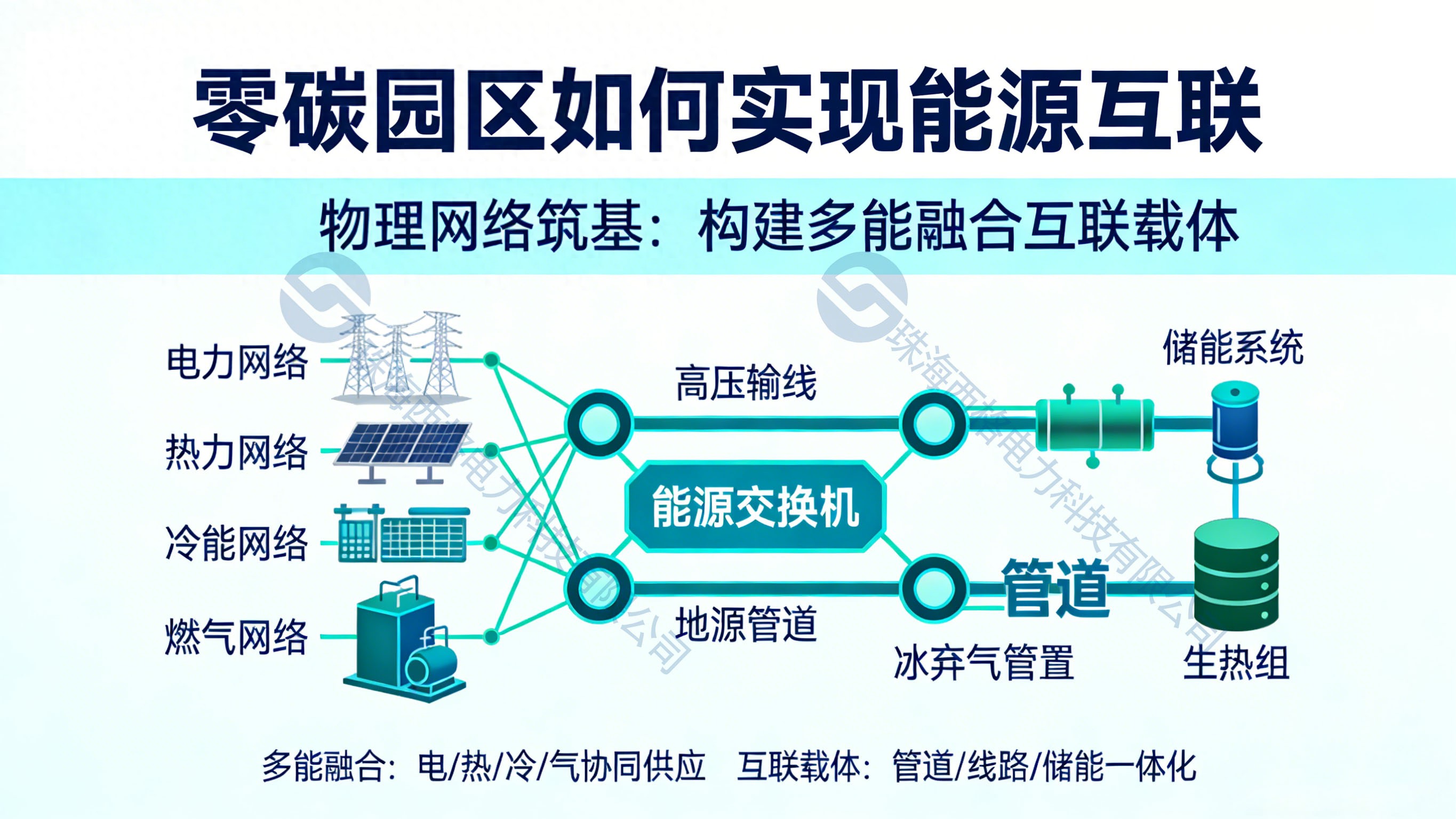 <b class='flag-5'>零</b><b class='flag-5'>碳</b><b class='flag-5'>園區(qū)</b>如何實現能源互聯