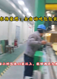 氧化鋁全自動噸包包裝機 噸包全自動包裝設(shè)備實現(xiàn)無人化
