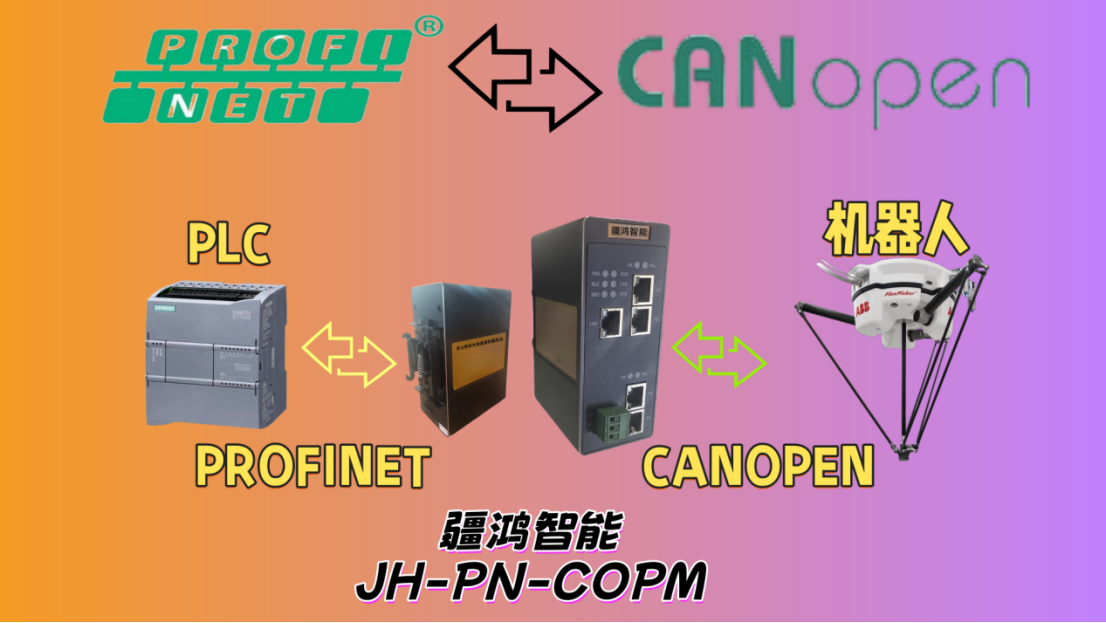 协议破壁者：疆鸿智能PROFINET转CANopen网关赋能“白库存”柔性嬗变