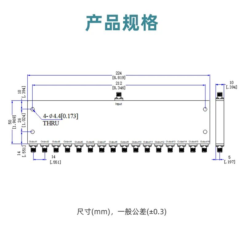 射频功分器的工作原理和技术指标