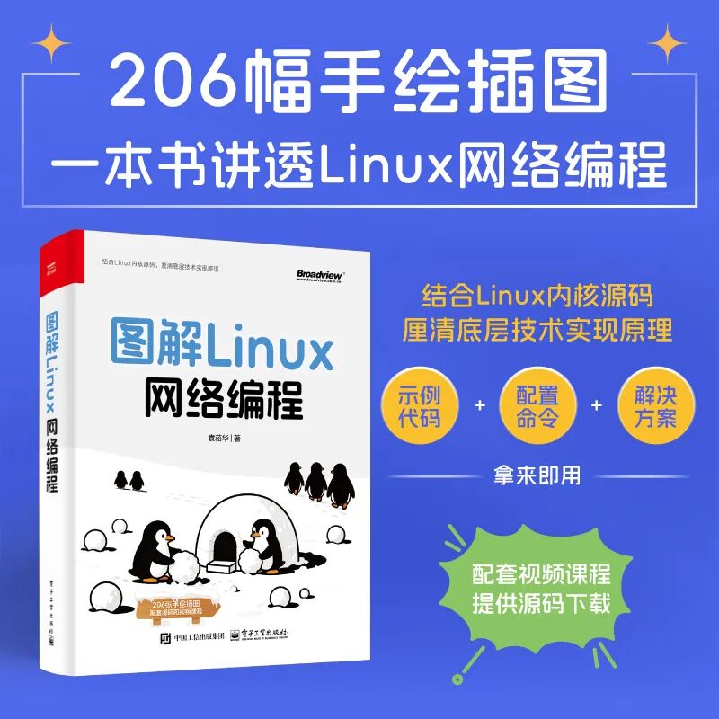 送4本！206 張手繪圖+源碼+視頻！Linux 老兵嘔心之作，讓小白也能吃透底層邏輯