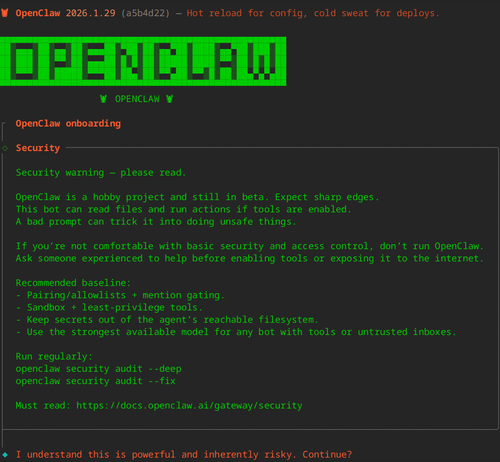 在deepin 25上安装OpenClaw的步骤及飞书接入方法