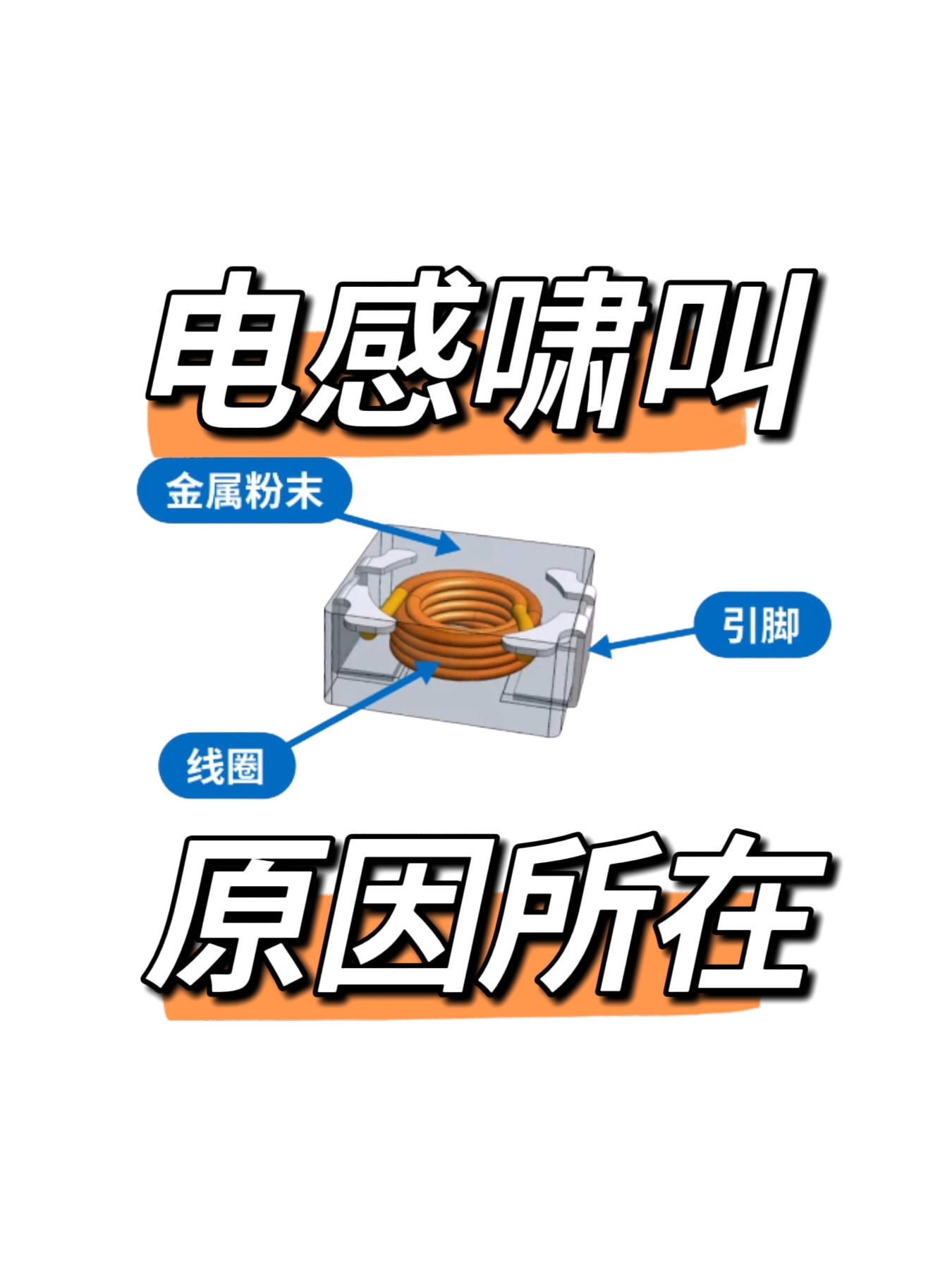 電感為什么會(huì)嘯叫？一個(gè)視頻解答你的問(wèn)題！
#電感 #電路知識(shí) #科普 #僅供參考
 
