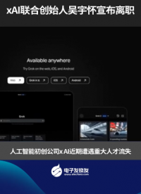 xAI聯(lián)合創(chuàng)始人吳宇懷宣布離職