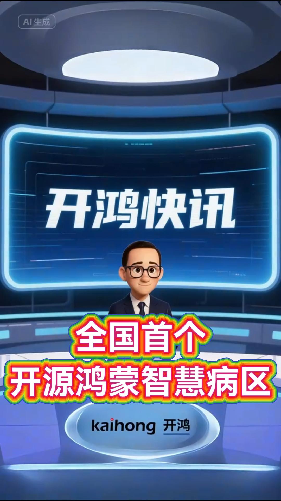 全國首個！開源鴻蒙智慧病區(qū)來了，深開鴻 × 深圳市龍崗中心醫(yī)院打造智慧醫(yī)療新標(biāo)桿。#開源鴻蒙 #鴻蒙 