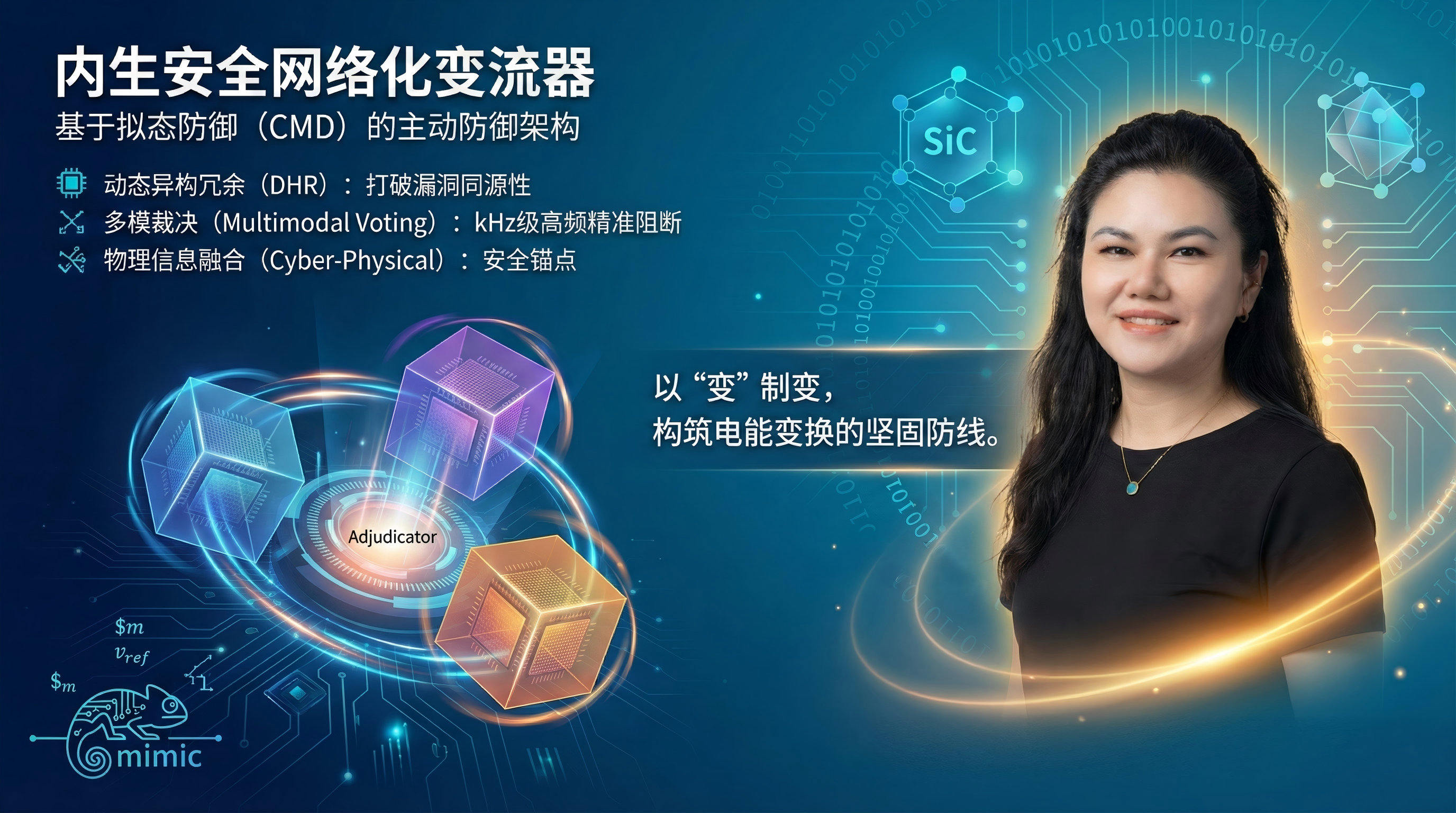 具备内生安全的网络化变流器架构演进与SiC碳化硅功率器件的战略价值