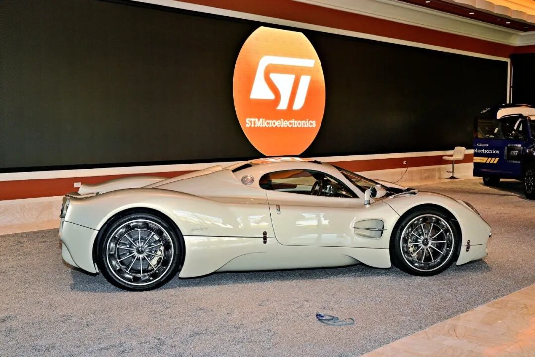 意法半导体在CES上点燃创新引擎，展出帕加尼Utopia跑车和机器人