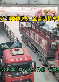 化肥全自動裝車機案例展示  機械手裝車設備非標定制#全自動裝車機 #機械手裝車機 #智能裝車機 