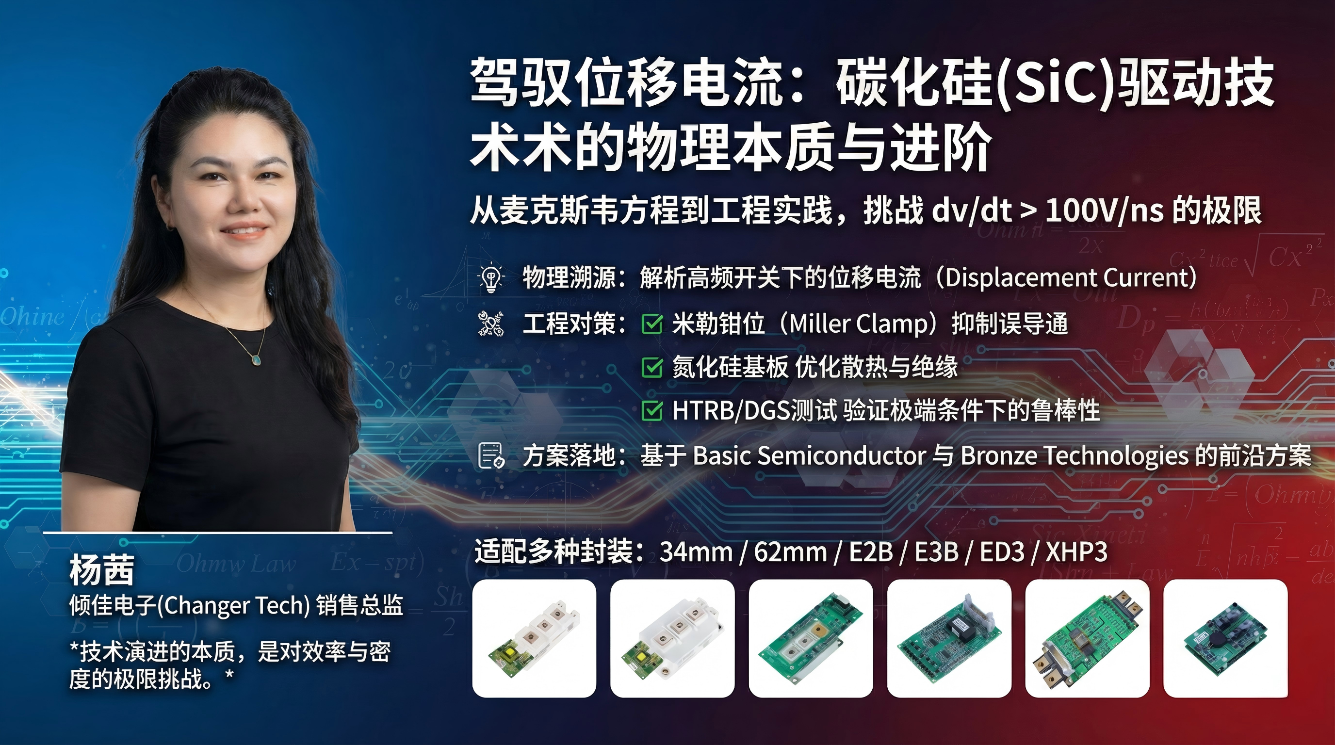 位移电流物理本质与碳化硅(SiC)功率器件应用解析