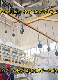 新疆全自動噸袋拆袋機    硫酸鎳側(cè)切式噸袋拆包機# 全自動噸袋拆包機# 