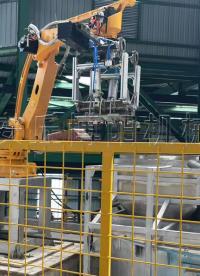山東尿素全自動破包機械手  機器人拆垛拆包機定制廠家# 全自動拆包機