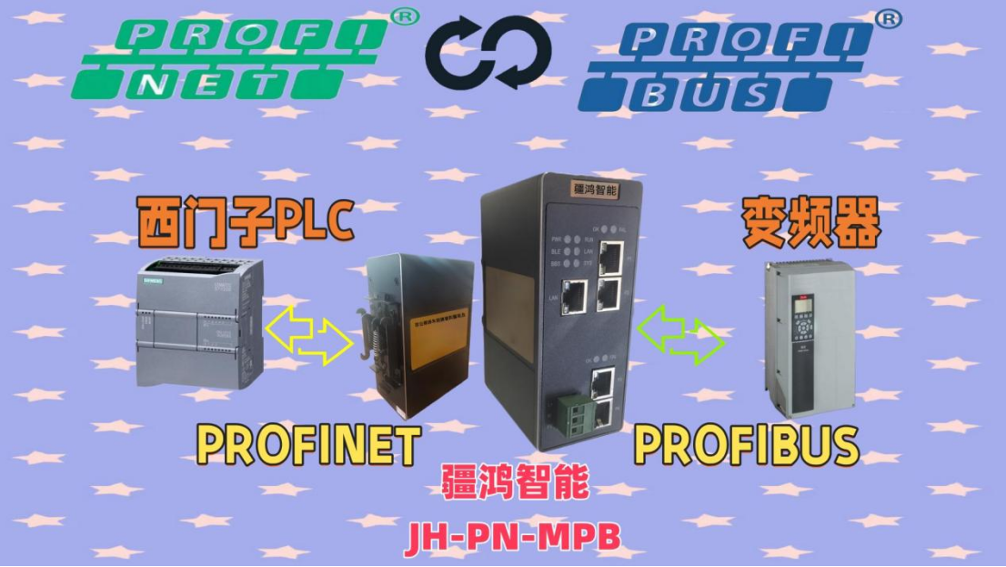 别问，问就是CP已锁死丹佛斯变频器：疆鸿智能PROFINET转PROFIBUS