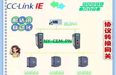 耐達(dá)訊自動化一招解決CC-Link IE<b class='flag-5'>軟啟動器</b>對接Profinet系統(tǒng)難題