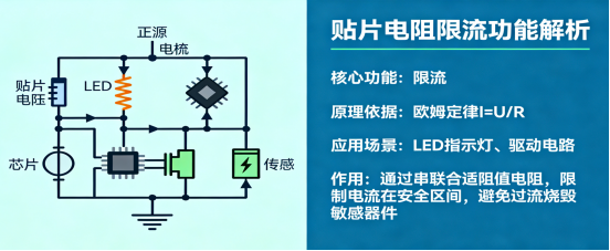 貼片<b class='flag-5'>電阻</b>的核心<b class='flag-5'>作用</b>與應用解析