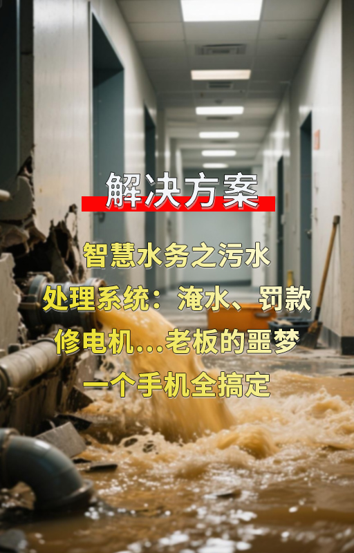 【解決方案】智慧水務(wù)之污水處理系統(tǒng)：淹水、罰款、修電機(jī)…老板的噩夢(mèng)，一個(gè)手機(jī)全搞定？ #plc #物聯(lián)網(wǎng) 
