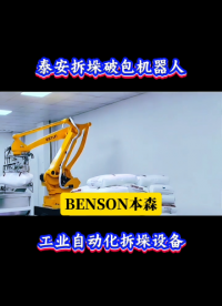 泰安拆垛破包機器人 工業自動化拆垛設備#拆垛破包機器人
 