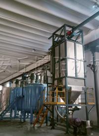 磷酸一銨噸袋拆包機廠家  噸包拆包投料站非標定制#噸袋拆包機 #噸包破袋機 #噸袋拆袋機 