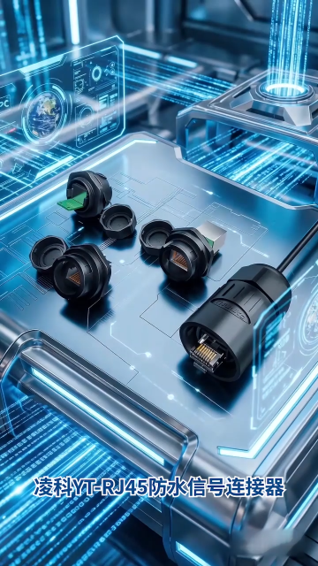 RJ45信號(hào)傳輸連接器