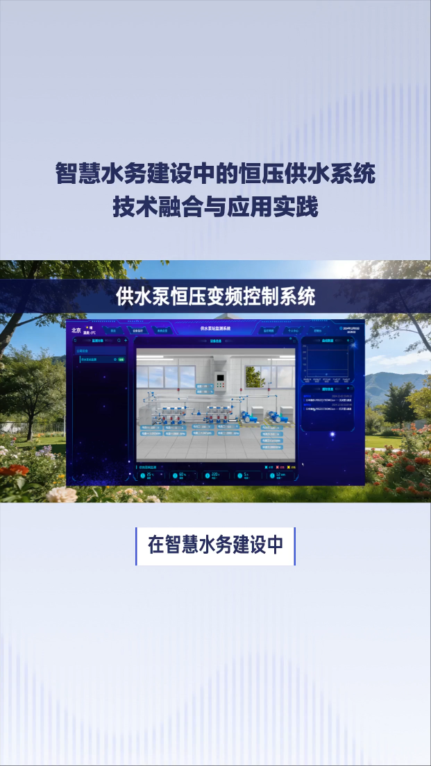 智慧水務(wù)新標(biāo)桿：恒壓變頻供水泵控制系統(tǒng)如何降本增效 #plc #物聯(lián)網(wǎng) 