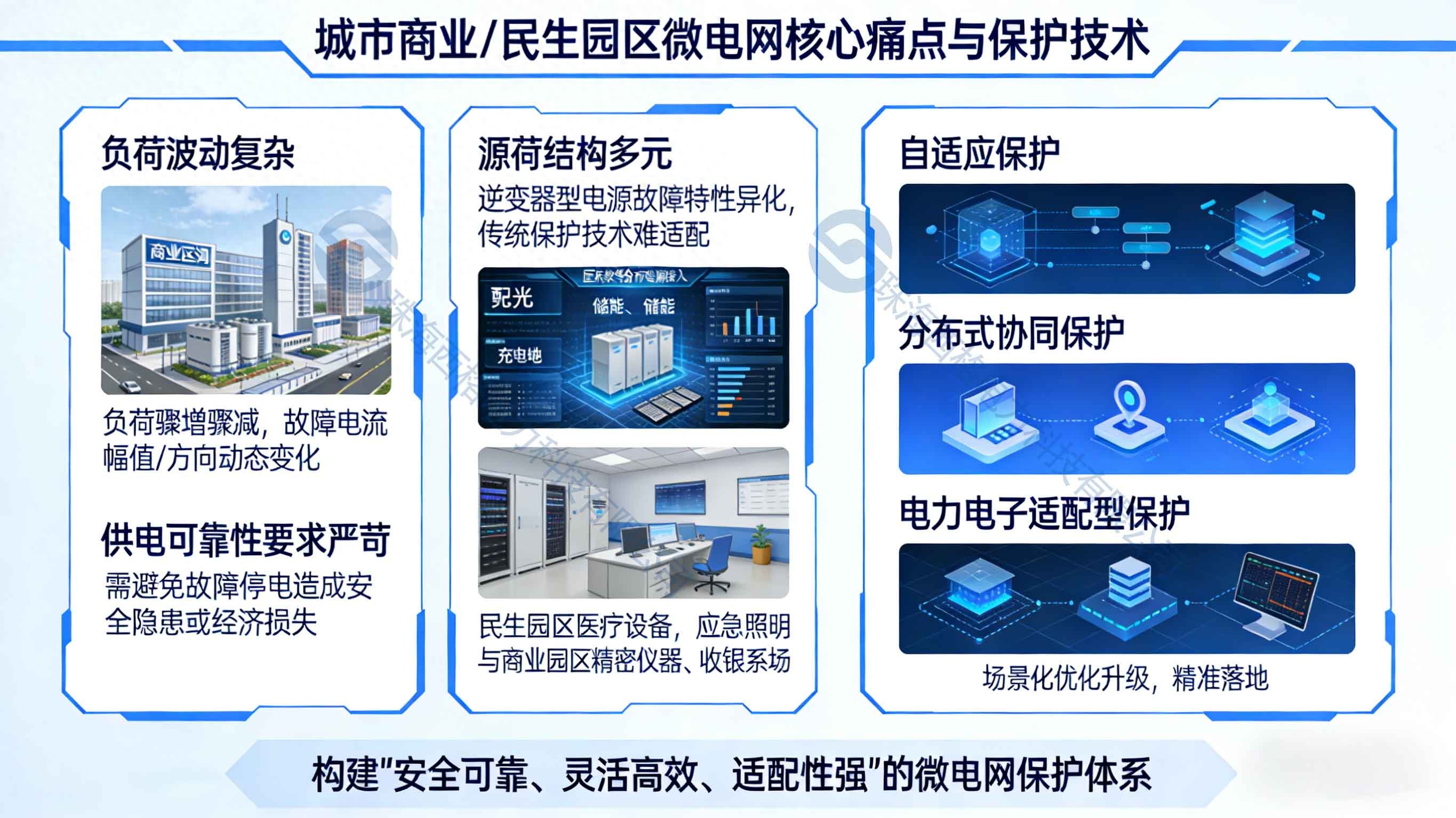 微電網(wǎng)保護(hù)的關(guān)鍵技術(shù)在城市商業(yè)/民生園區(qū)場(chǎng)景中的應(yīng)用