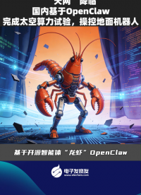 “天網(wǎng)”降臨，國內(nèi)基于OpenClaw完成太空算力試驗，操控地面機器人
