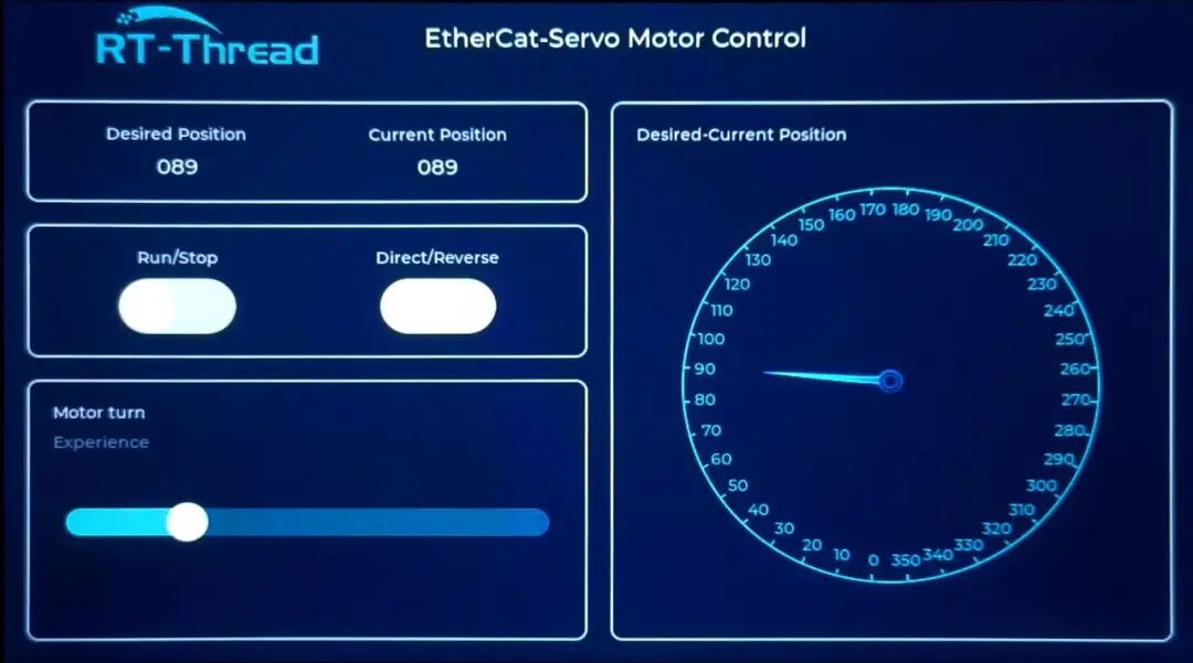 用睿擎派實(shí)現(xiàn) LVGL 可視化 EtherCAT 電機(jī)控制，觸屏操控伺服電機(jī)就這么簡單|技術(shù)集結(jié)