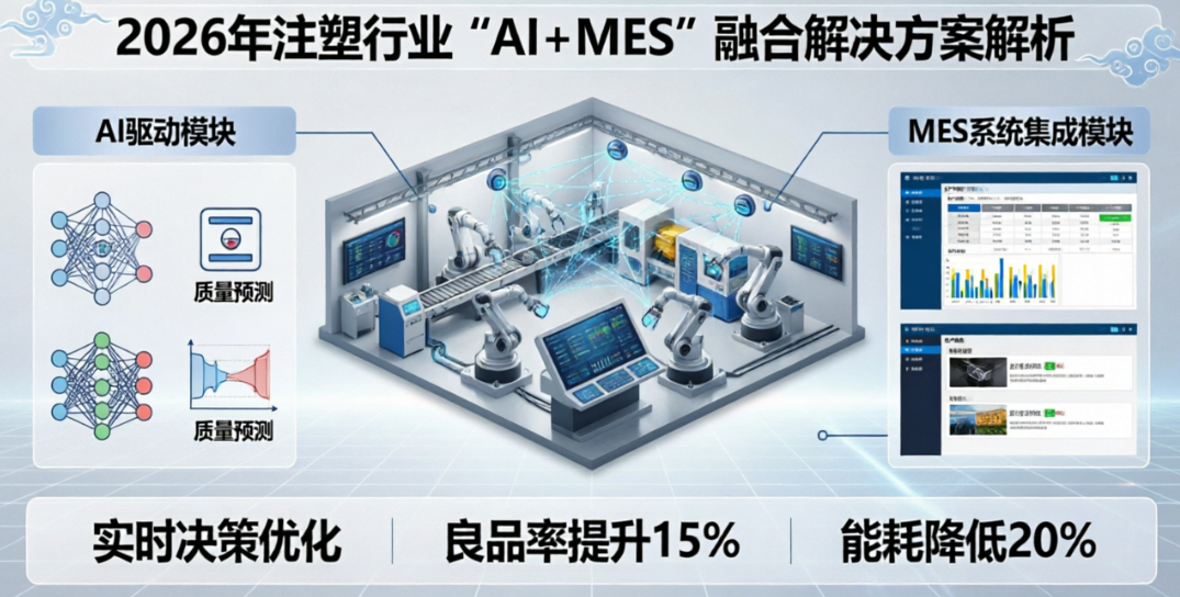 2026注塑新風(fēng)向：<b class='flag-5'>萬</b><b class='flag-5'>界</b><b class='flag-5'>星空</b>“AI+<b class='flag-5'>MES</b>”如何重塑智能工廠？